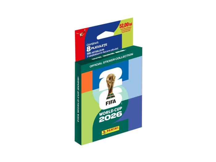 Set Ecoblister cu 8 pachete abțibilduri - Colecția oficială de stickere Panini FIFA World Cup 2026 [1]