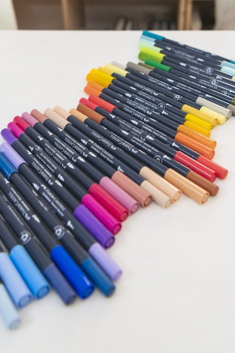 Set Markere Goldfaber Sketch 2 Capete Graphic Novel Faber-Castell [3]