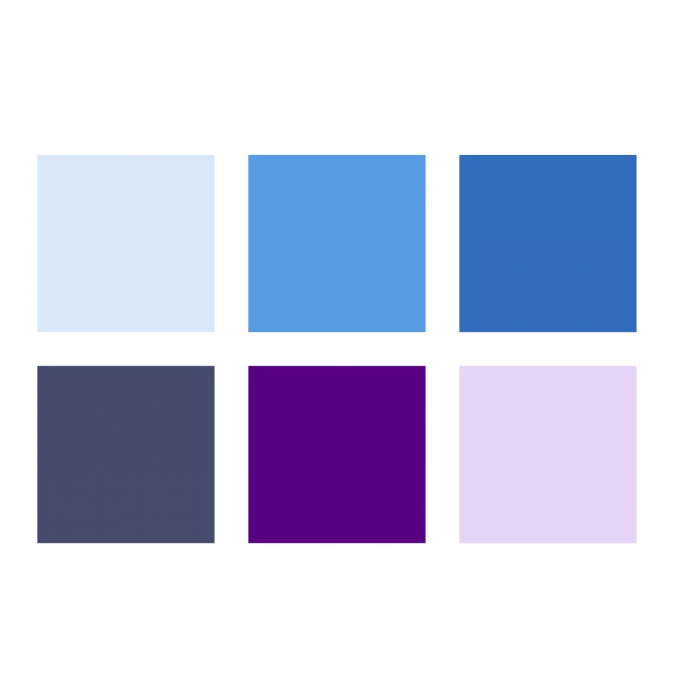Set Pigment Liner Blues & Violets  6 culori, Staedtler [2]