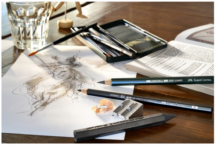 Set Pitt Monochrome Grafit 26 Buc, Faber-Castell [3]
