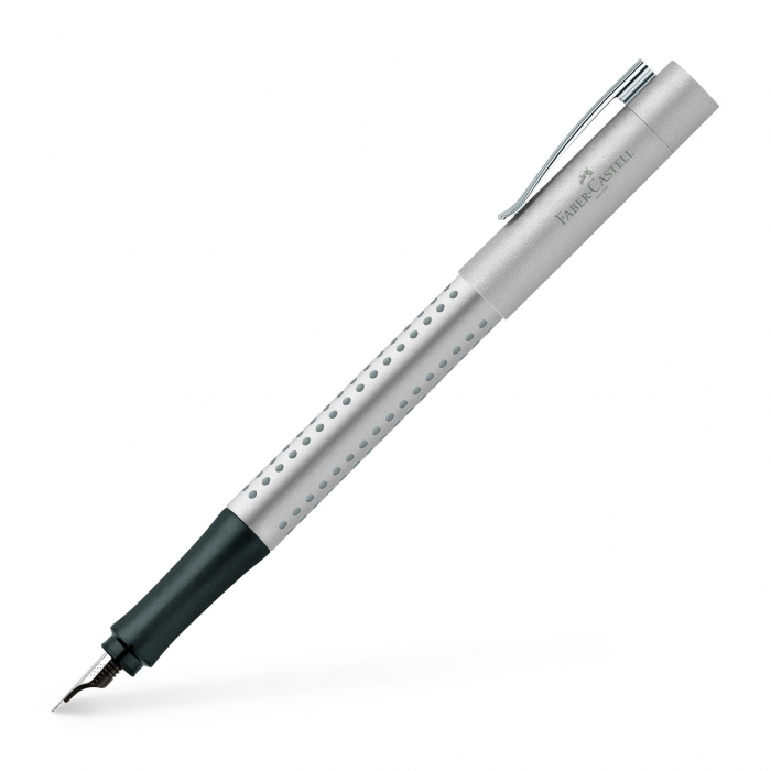 Set Stilou + Pix Grip 2011 Argintiu, Faber-Castell [3]