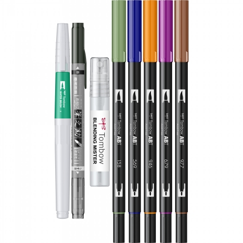 Set Watercoloring Set Natura, Tombow [3]