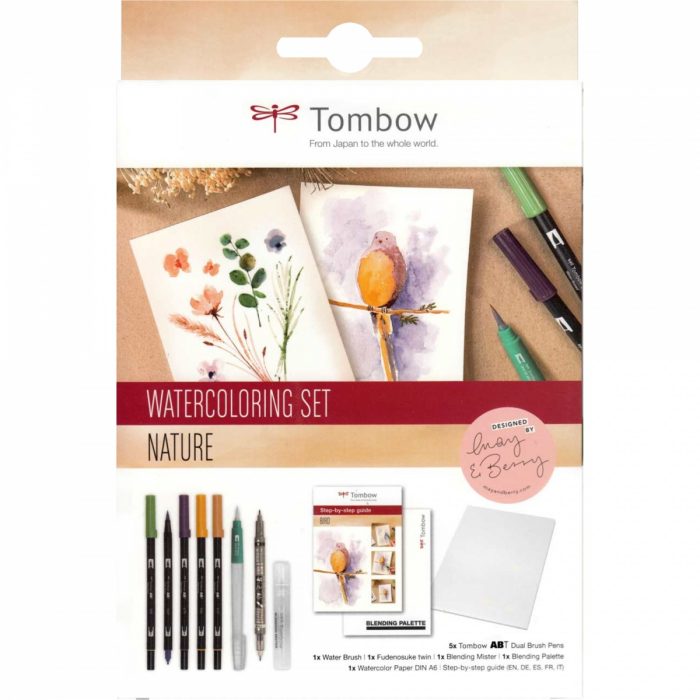 Set Watercoloring Set Natura, Tombow [5]