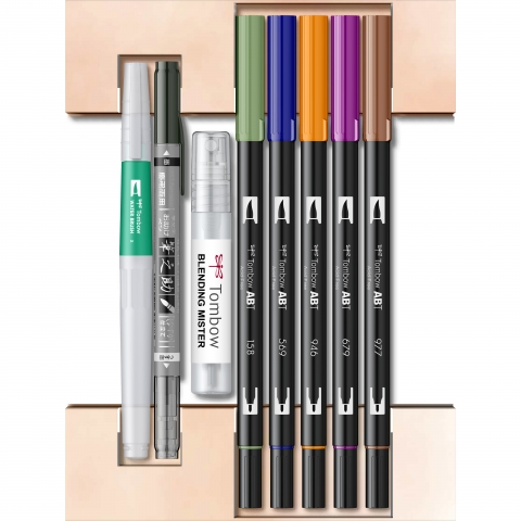 Set Watercoloring Set Natura, Tombow [2]