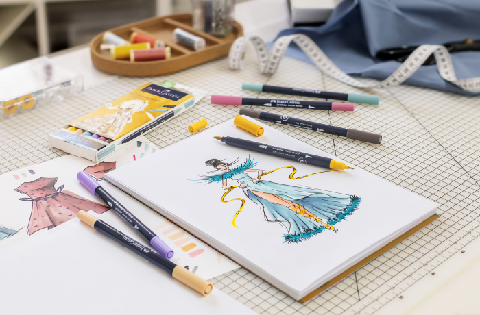 Set 6 Sketch Marker 2 Capete Fashion GoldFaber, Faber-Castell [3]