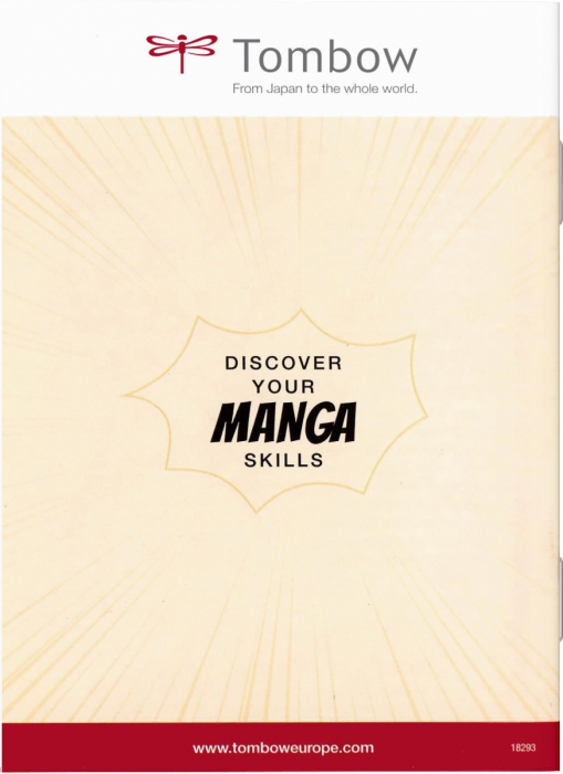 Starter Set Creativ Tombow Manga Beginner, Tombow [4]