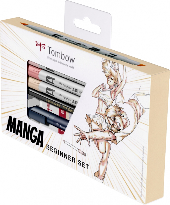 Starter Set Creativ Tombow Manga Beginner, Tombow [3]