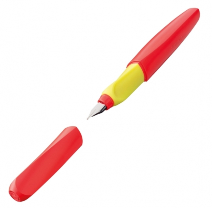 Stilou Twist penita M, Neon coral, blister, Pelikan [2]