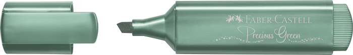 Textmarker Verde Metalizat 1546 Faber-Castell [4]