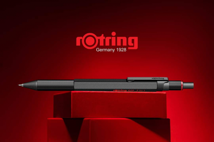 Trio Pen 0.5 Black 600, Rotring [4]