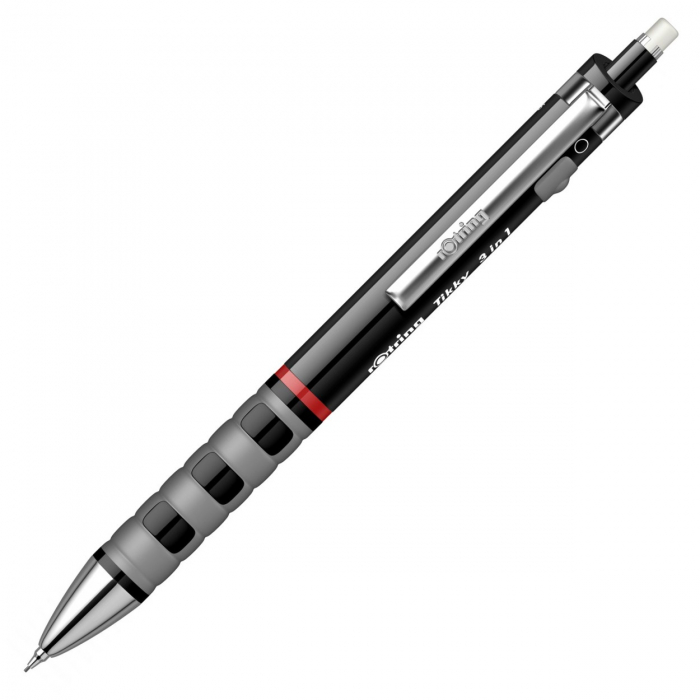 Trio Pen Tikky 3 in 1 Black 0.5, Rotring [5]