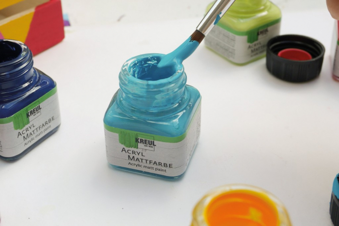 Vopsea Acrilica Mata Color Living set 6 buc x 20 ml, Kreul [2]