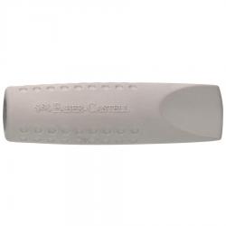 Radiere - Radiera Capac Jumbo Grip 2001 Gri Faber-Castell