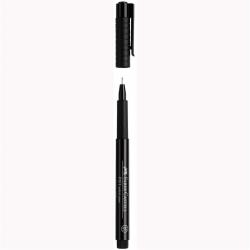 Pitt Artist Pen Negru 4 buc (S, F, M, B) etui plastic Faber-Castell [5]