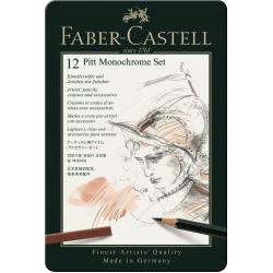Set Pitt Monochrome 12 Buc Nou Faber-Castell [1]