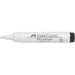 Pitt Artist Pen 2.5 Alb Faber-Castell [3]