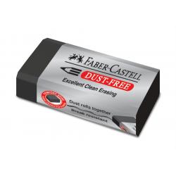 Radiere - Radiera Creion 7171 Dust Free Neagra 45x20x12mm Faber-Castell