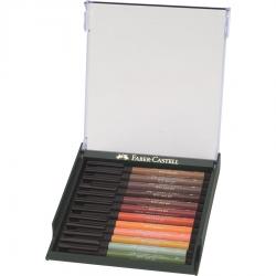 Cutie 12 Culori Pitt Artist Pen Nuante Earth Faber-Castell [2]