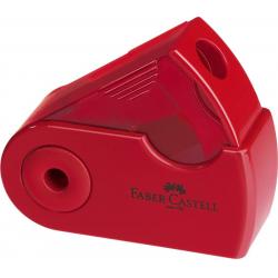 Ascutitori - Ascutitoare Plastic Simpla Sleeve-Mini Rosu/Albastru Faber-Castell