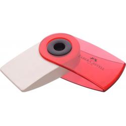 Radiera Creion Sleeve Mini Culori Transparente Faber-Castell [2]