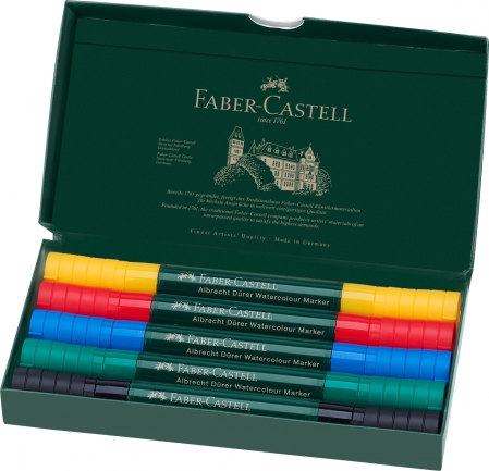 Set 5 Markere Solubile Albrecht Durer Faber-Castell [1]