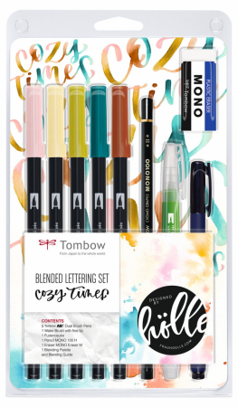 Brand - Set Acuarela si Grafica Cozy Times Tombow