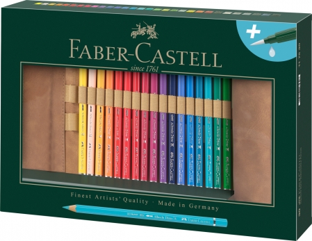 Rollup 30 Creioane Colorate A.Durer & Accesorii Faber-Castell [0]