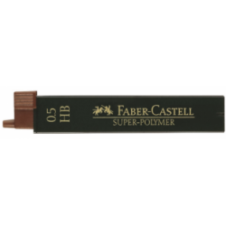 Mine Super Polimer - Mina Creion 0.5 mm Super-Polymer Faber-Castell (HB/ B/ 2B)
