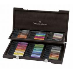 Cutie lemn 90 buc Pitt Artist Pen, Faber-Castell