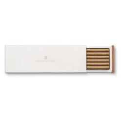 Creioane Guilloche Lungi Maro Set 6 Buc Graf Von Faber Castell [2]