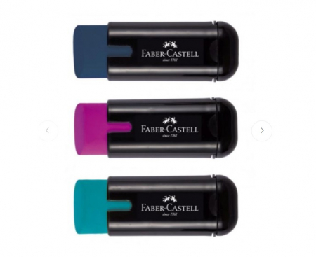 Back to School 2024 - Ascutitoare cu Radiera 1877 Trend 2019, Faber-Castell