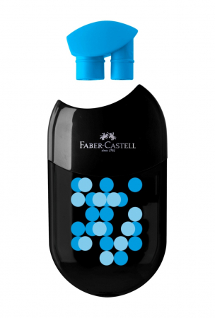 Faber-Castell - Ascutitoare cu Radiera Two Tone2022, Faber-Castell