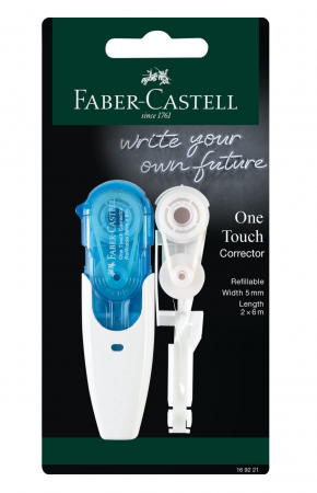 Corectoare, adezivi - BANDA CORECTOARE + REZERVA 5MM*6M, FABER-CASTELL