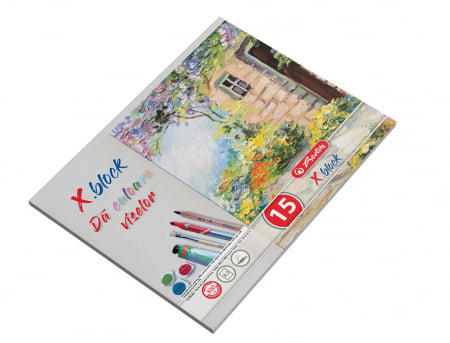 Blocuri de desen - Bloc Desen X.BLOCK A3 15 file 300gr/mp Herlitz