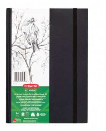 Caiet Spira pt Schite si Desen A4 128F 135gr Academy, Derwent
