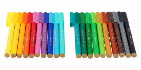 Carioca 20 culori Connector Dinozauri, Faber-Castell [2]