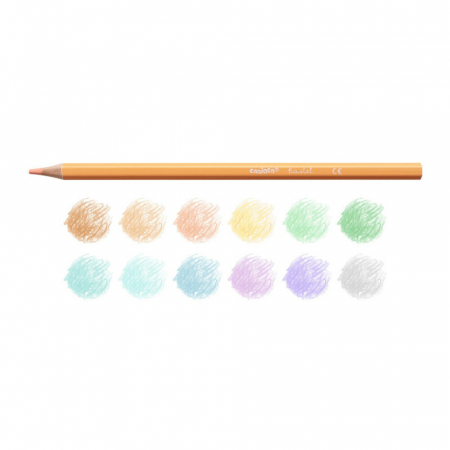Creioane colorate Pastel 12 culori/set CARIOCA [1]