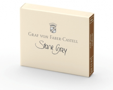 Cerneala - Cartuse Cerneala Mici Stone Grey Graf von Faber Castell set 6 buc