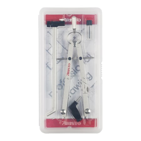 Brand - Compas Set 4 Metal Professional Drawing Studio, Aristo