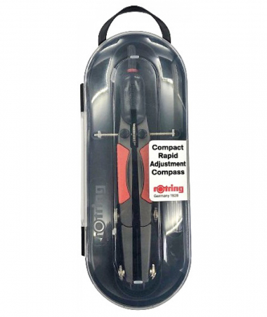 Compasuri - Compas Compact Geometry Black, Rotring