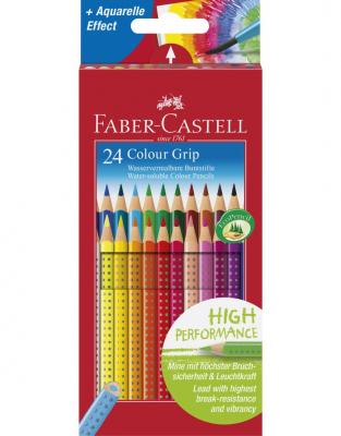 Creioane Colorate & Creioane Grafit - Creioane Colorate Grip 2001 24 culori Faber-Castell