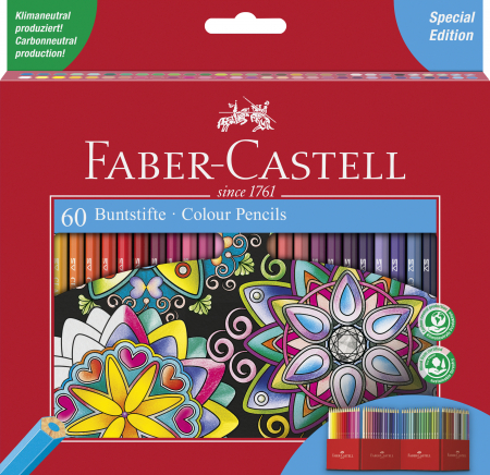 Creioane Colorate 60 Culori Editie Speciala Faber-Castell [0]