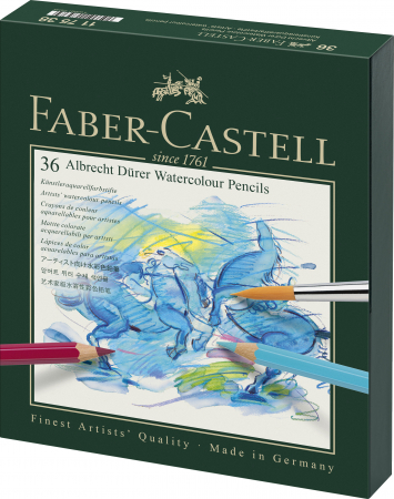 Creioane Colorate Acuarela 36 Culori Studio Durer Faber-Castell
