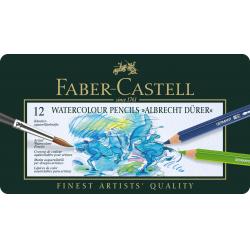 Creioane Colorate Acuarela A.DURER 12 Culori, Faber-Castell [1]