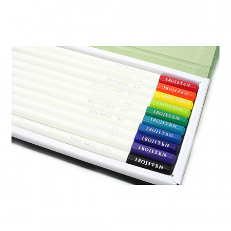 Creioane Colorate Irojiten Rainforest 30 culori Volum 1, 2, 3 Tombow [2]