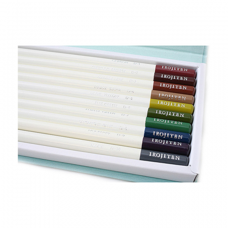 Creioane Colorate Irojiten Rainforest 30 culori Volum 1, 2, 3 Tombow [1]