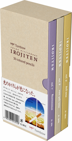 Irojiten - Creioane Colorate Irojiten Seascape 30 Culori Volum 7, 8, 9  Tombow