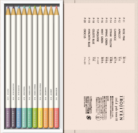Creioane Colorate Irojiten Woodlands 30 Culori Volum 4, 5, 6, Tombow [4]