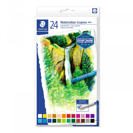 Creioane Colorate Aquarella - Creioane Colorate Karat Aquarelle 24 buc. Staedter