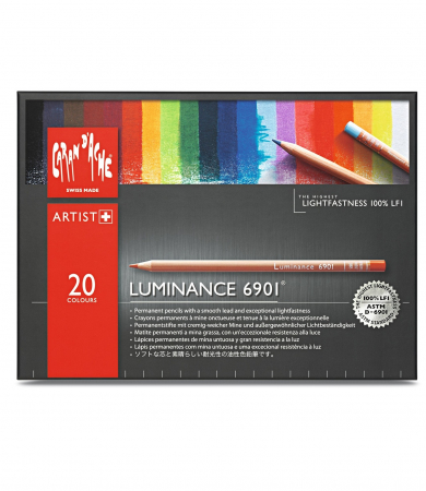 Creioane Colorate LUMINANCE 6901 20 culori Caran d'Ache [0]